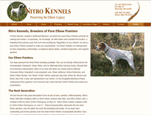 Tablet Screenshot of nitrokennels.com